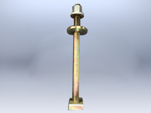 Vulcanizing machine beam bolt